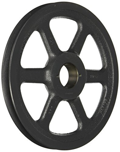 Browning BK100H Bushed Classical Gripbelt Sheave, 4L or A, 5L or B Belt, 1 Groove, Uses H Bushing