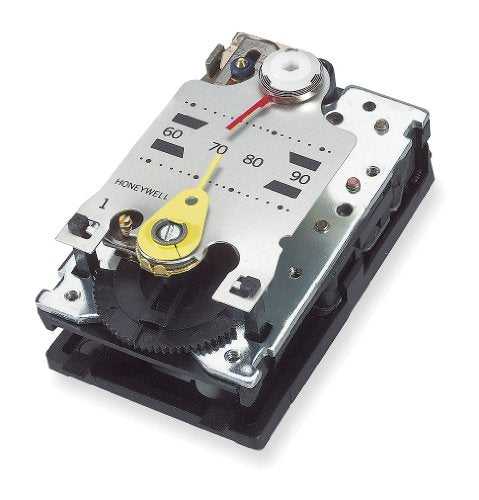 HONEYWELL TP972A2192 Pneumatic Thermostat, Heating and Cooling, Single Temperature, 2 Pipe, 60 to 90 F